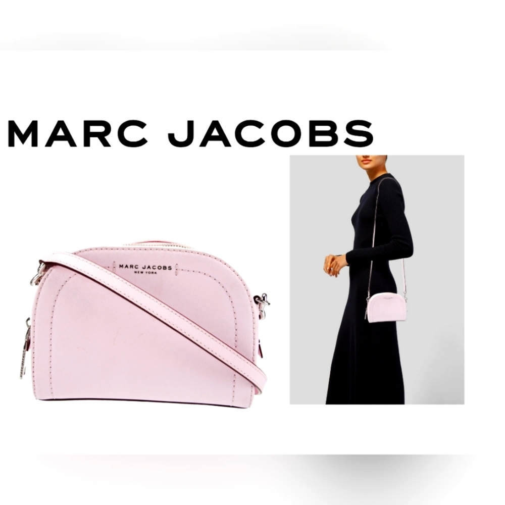MARC JACOBS PLAYBACK SAFFIANO LEATHER CROSSBODY BAG LIKE NEW